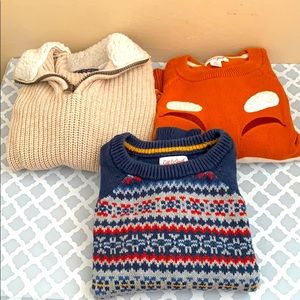 👦🏻4t toddler Knit sweater bundle